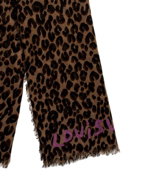 louis vuitton leopard stole fake|louis vuitton scam.